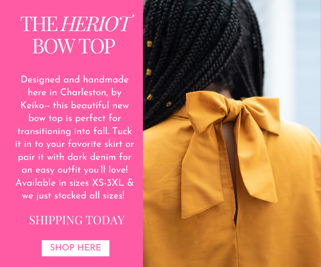 The heriot bow top in amber