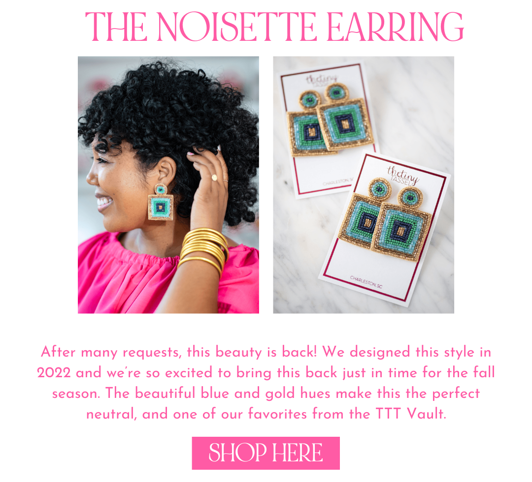 shop our favorite blue earrings!