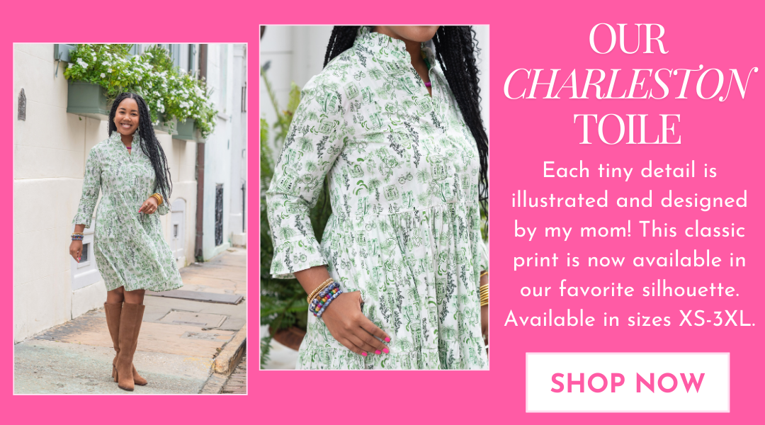 Shop our Charleston Toile Print