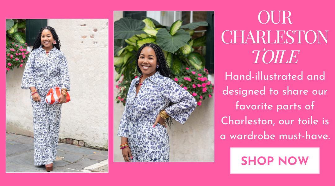 shop our exclusive Charleston toile