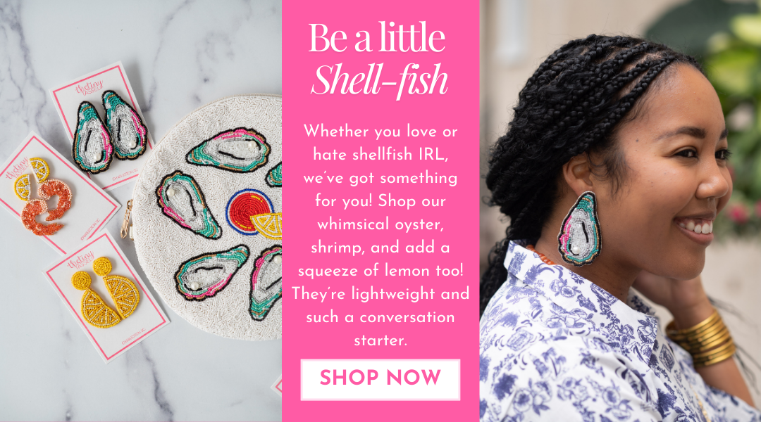 shop our shellfish inspired statement earrings